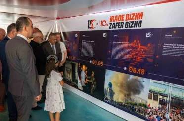 Iğdır’da ’15 Temmuz Anma Çadırı’ ziyarete açıldı 