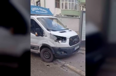 Iğdır’da maddi hasarlı kaza 