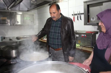 Iğdır’da pansiyon ziyaretinde koruyucu ekipman tartışması 