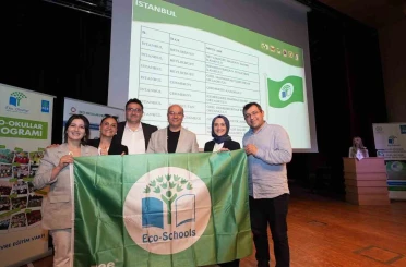 İhlas Kolejinde uluslararası çevre başarısı: Eco-Schools yeşil bayrak ödülü 