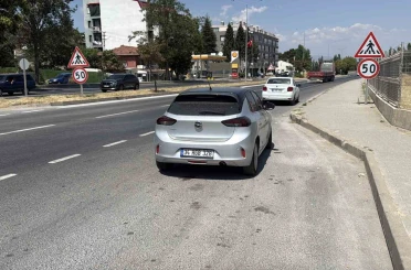İki aracın çarpıştığı kaza sonrası polise zorluk çıkaran şahsa işlem yapıldı 