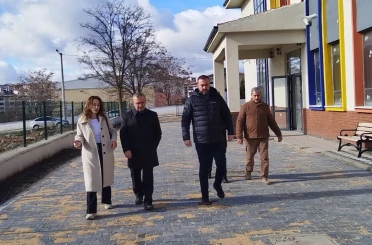 İl Millî Eğitim Müdürü Sinan Aydın’dan eğitim yatırımlarına yerinde inceleme 