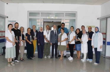İl Sağlık Müdürü Bildirici’den fizyoterapistlere anlamlı ziyaret 