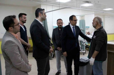 İl Sağlık Müdürü Erşan’dan Kayseri Devlet Hastanesi’nde inceleme 