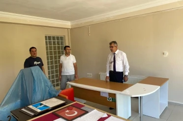 İlçe Milli Eğitim Müdürü Uğurlu, Söke Fen Lisesi’nde incelemelerde bulundu 