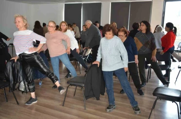 İleri yaş grubuna uygulamalı spor aktivitesi 