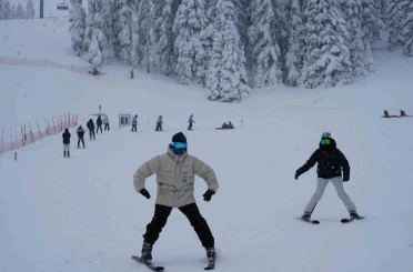 Ilgaz Dağı’nda hafta sonu yoğunluğu 