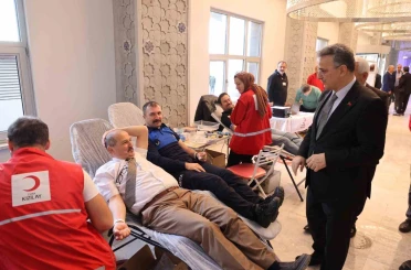 İlkadım Belediyesi’nden Kızılay’a kan desteği 