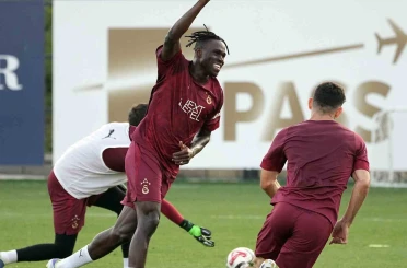 İlkay Gündoğan, Galatasaray ile ilk antrenmanına çıktı 