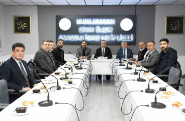 İmam hatip okullarıyla ilgili toplantı yapıldı 