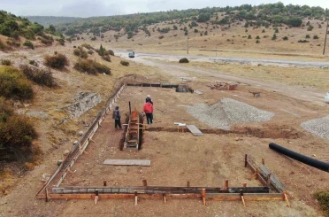 İnönü Belediyesi’nden Oklubalı Mahallesi’ne koyun yıkama yeri 