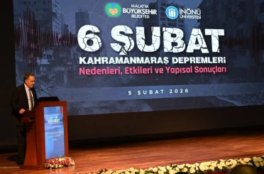 İnönü Üniversitesinde deprem paneli düzenlendi 
