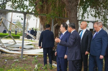 Irak Başbakanı Sudani, saldırıya uğrayan Ulusal İstihbarat Servisi binasını inceledi