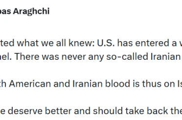 İran Dışişleri Bakanı Arakçi: "Rubio hepimizin bildiği bir şeyi itiraf etti: ABD, İsrail adına savaşa girdi" 