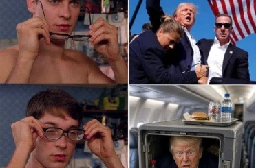 İran Trump’ın ikram aracıyla gizlice uçak değiştirmesini tiye aldı