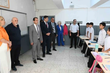 İş adamından Ali Fuat Cebesoy Ortaokulu’na cömert bağış 