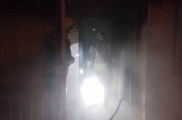 İskenderun’da ev yangını 