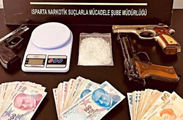 Isparta’da uyuşturucu operasyonunda 1 kişi tutuklandı 