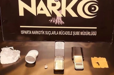 Isparta’da uyuşturucu operasyonunda 5 şüpheliye işlem başlatıldı 