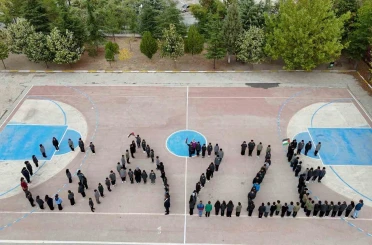 Ispartalı minikler ’Gazze’ için tek yürek oldular 