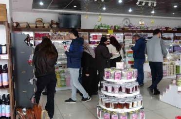 Isparta’nın gül lokumuna bayram öncesi yoğun talep 