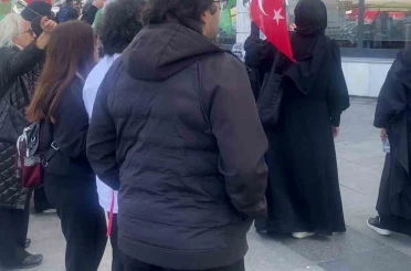 İstanbul’da İsrail protestoları sürüyor 