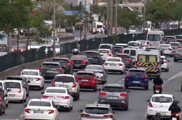 İstanbul’da sabahın ilk saatlerinde trafik yoğunluğu: Yüzde 63’e ulaştı 