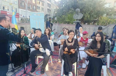 İstanbul’da "Ulusal Dombra Günü" etkinliği düzenlendi 