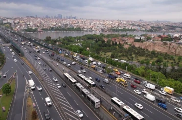 İstanbul’da yağmur ve maç trafiği 