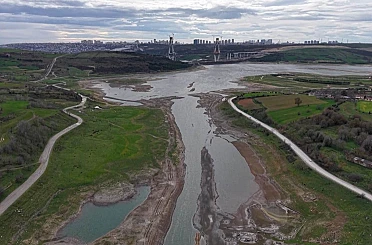 İstanbul’un su kaynaklarında kritik seviye: Sazlıdere Barajı kuruyor 