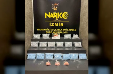 İzmir’de iki ayrı uyuşturucu operasyonunda 3 tutuklama 