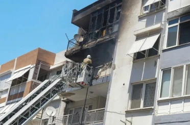 İzmir’de korkutan yangın: 6 kişi dumandan etkilendi 