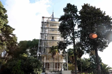 İzmit Saat Kulesi’nde restorasyon çalışmaları sona yaklaştı 