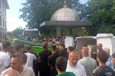İznik Gölü’nde hayatını kaybeden genç son yolculuğuna uğurlandı 