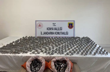 Jandarma, 586 adet tabanca namlusu ele geçirdi