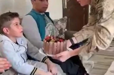 Jandarma, Doğanay’ın 10’uncu yaş gününü kutladı 