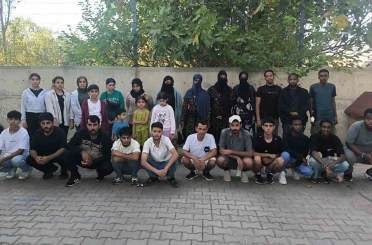 Jandarma operasyonunda 28 düzensiz göçmen yakalandı 