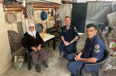 Jandarmadan gazi ve şehit ailelerine vefa 