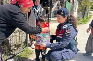 Jandarmadan "Huzur ve Güven" uygulaması 