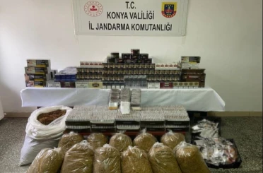 Jandarmadan tütün kaçaklarına operasyon