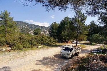 Kaçak hafriyatçılara fotokapan ve dronlu denetim 