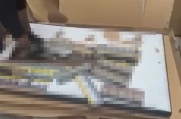 Kaçak sigaraları yemek masasına sakladı: 1 gözaltı 