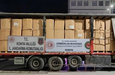 Kaçakçılara Konya'da büyük bir darbe vuruldu