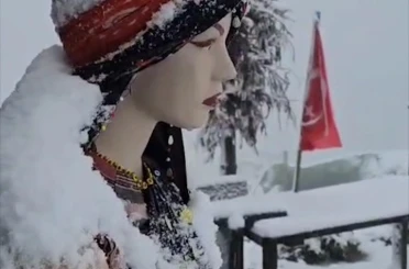 Kaçkarlar beyaz örtüyle kaplandı 