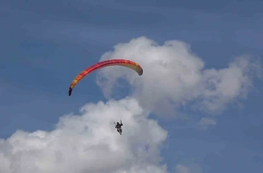 Kadın sporcudan Yamaç Paraşütü Dünya Kupası Ön Eleme Şampiyonası önemli başarı