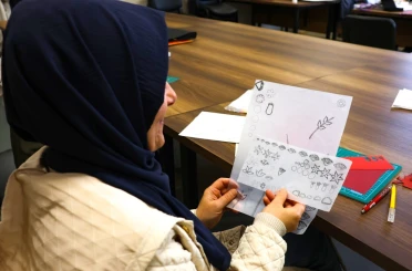 Kağıttan sanata: Ümraniye’de Katı’ sanatı geleceğe taşınıyor 