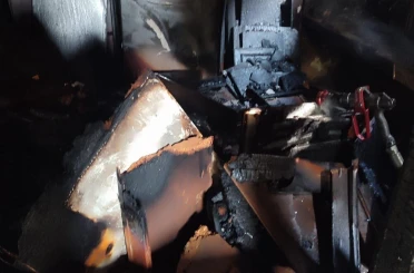 Kahramanmaraş'ta ev yangını