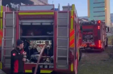 Kahramanmaraş’ta fabrika yangını 