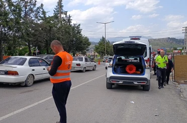 Kahramanmaraş’ta iki otomobil çarpıştı: 1 yaralı 