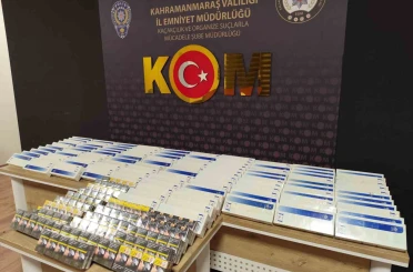 Kahramanmaraş’ta kaçak tütün ve sigara operasyonu: 3 gözaltı 